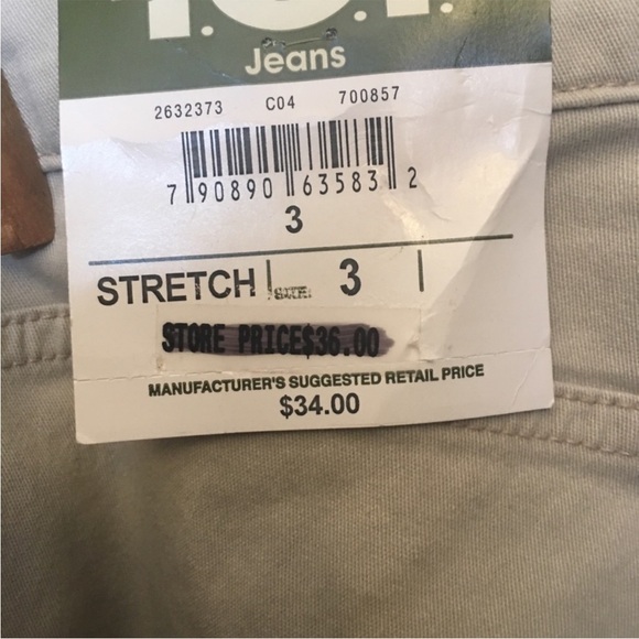 L.e.I khakis slacks - Picture 3 of 4